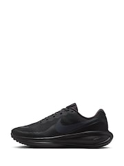 Nike Black Revolution 8 Road Running Trainers - Image 4 of 11