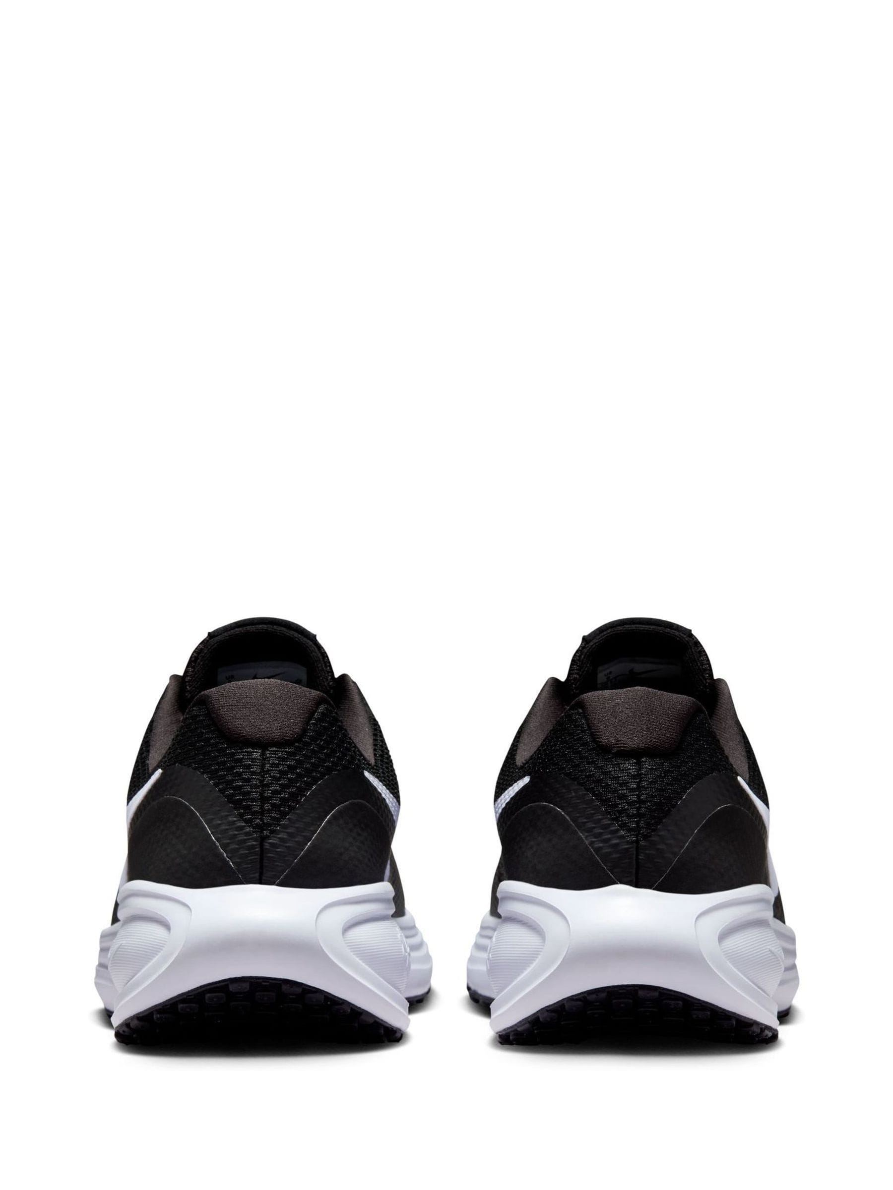 Cumpără Negru/Alb - Nike Revolution 8 Road Running Trainers from