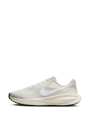 Nike White Ivory Revolution 8 Road Running Trainers - Image 2 of 9