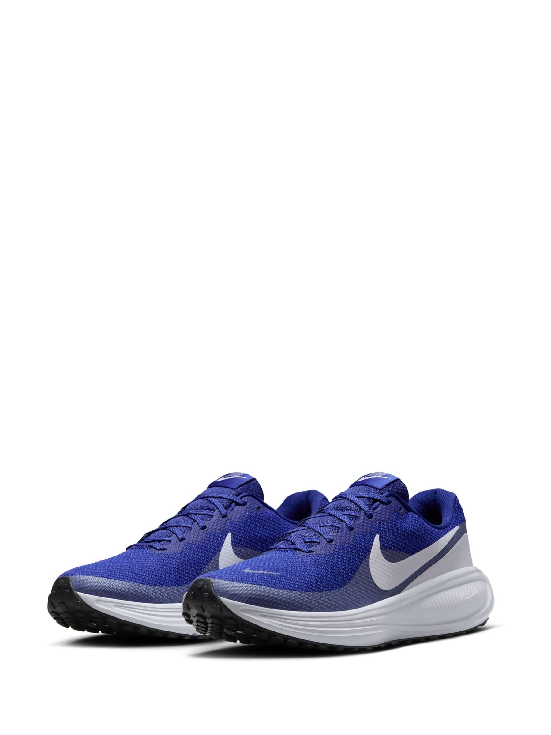 nike men blue running shoes