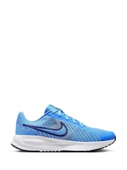 Nike Blue Run Defy Road Running Trainers - Image 1 of 9