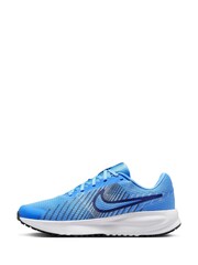 Nike Blue Run Defy Road Running Trainers - Image 2 of 9