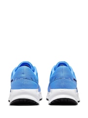 Nike Blue Run Defy Road Running Trainers - Image 7 of 9