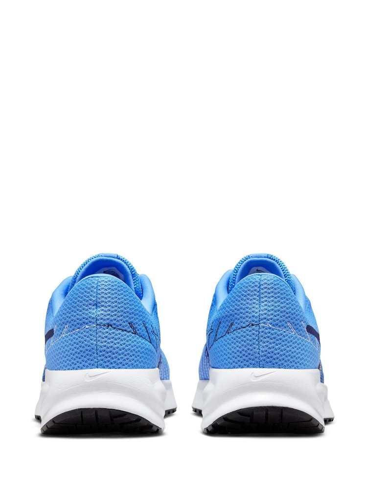 Nike Blue Run Defy Road Running Trainers - Image 7 of 9