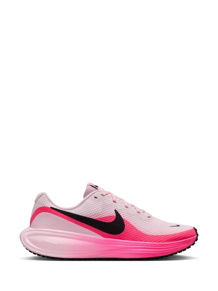 Nike Pink Foam Revolution 8 Road Running Trainers - Image 1 of 11