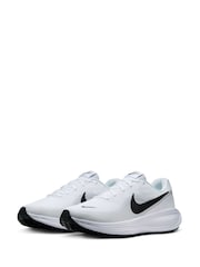 Nike White Revolution 8 Road Running Trainers - Image 3 of 8