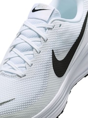 Nike White Revolution 8 Road Running Trainers - Image 8 of 8