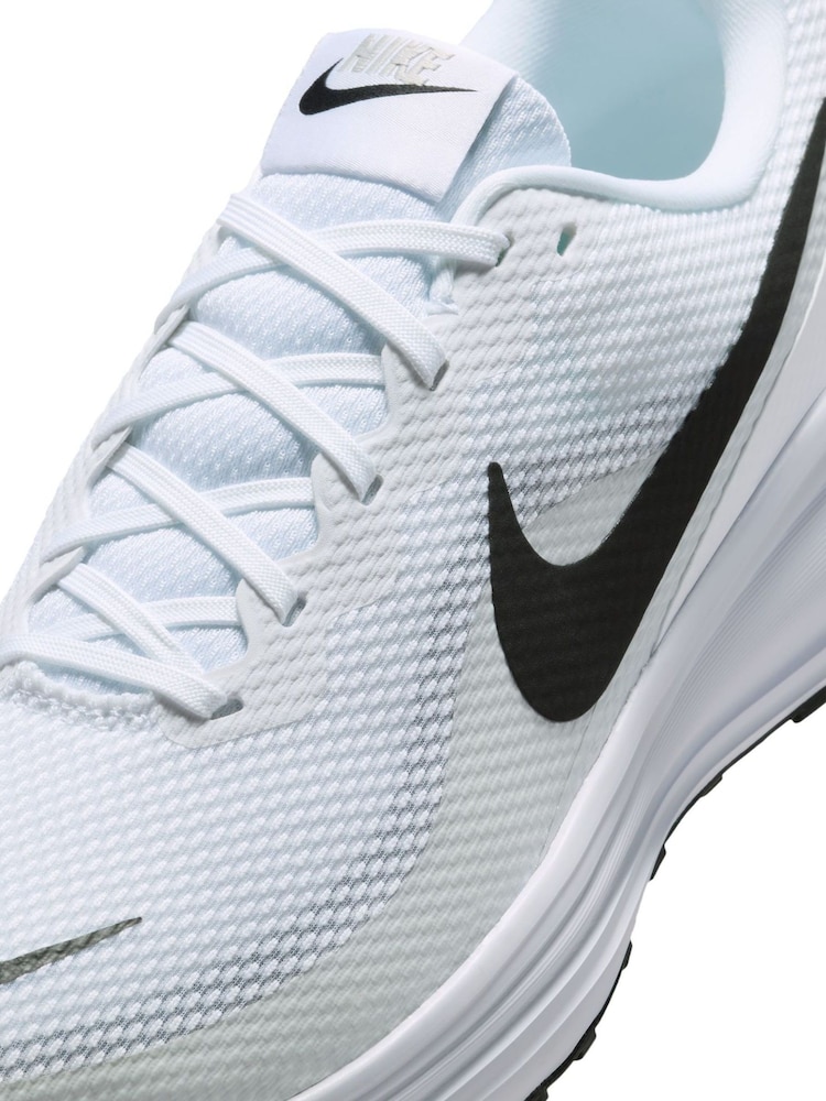 Nike White/Black Revolution 8 Road Running Trainers - Image 8 of 8 Nike White/Black Revolution 8 Road Running Trainers - Image 8 of 8