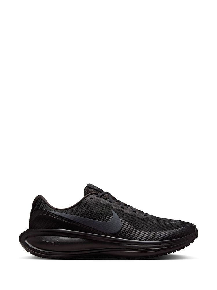 Nike Black Revolution 8 Road Running Trainers - Image 1 of 9