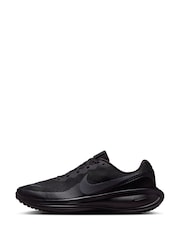 Nike Black Revolution 8 Road Running Trainers - Image 2 of 9