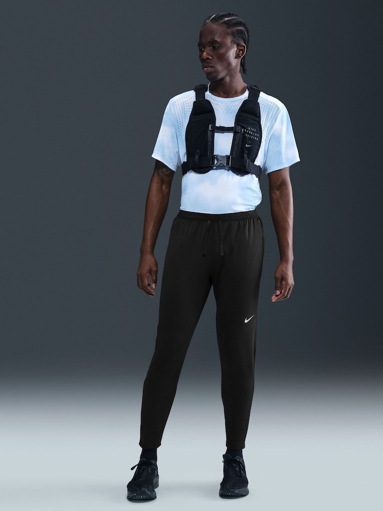 Nike Black Dri-FIT Stride Knit Running Joggers - Image 1 of 9