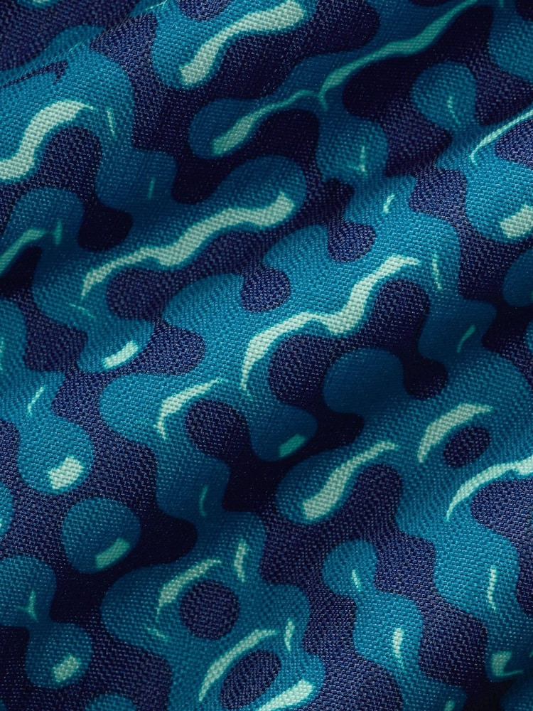 Nike Blue Void Brasilia Drawstring Printed Bag - Image 4 of 4