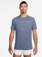 World Indigo Blue - Nike Dri-FIT Stride Running T-Shirt - Imagen 1 de 3