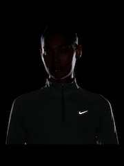 Gris - Nike Tempo Dri-FIT 1/2-Zip Running Top - Imagen 6 de 6