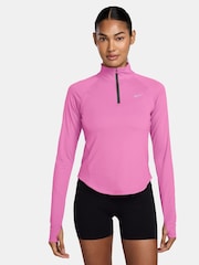 Nike Pink Tempo Dri-FIT 1/2-Zip Running Top - Image 1 of 4