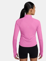 Nike Pink Tempo Dri-FIT 1/2-Zip Running Top - Image 2 of 4
