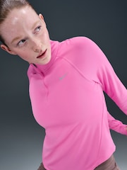 Rosa - Nike Tempo Dri-FIT 1/2-Zip Running Top - Imagen 5 de 6