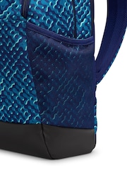 Nike Blue Void All-Over Print Brasilia Backpack - Image 12 of 16