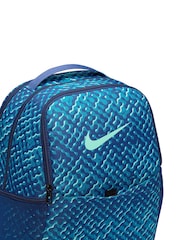 Nike Blue Void All-Over Print Brasilia Backpack - Image 6 of 16