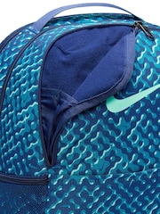 Nike Blue Void All-Over Print Brasilia Backpack - Image 7 of 16