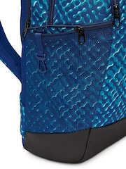 Nike Blue Void All-Over Print Brasilia Backpack - Image 8 of 16