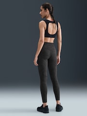 Nike Black Zenvy Gentle-Support High-Waisted 7/8 Printed Leggings - Image 2 of 6
