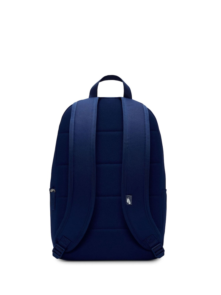 Nike Blue Void Retro Logo Heritage Backpack - Image 2 of 8