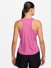 Nike Pink Tempo Swoosh Logo Running Vest Top (3mths-7yrs) - Image 2 of 3