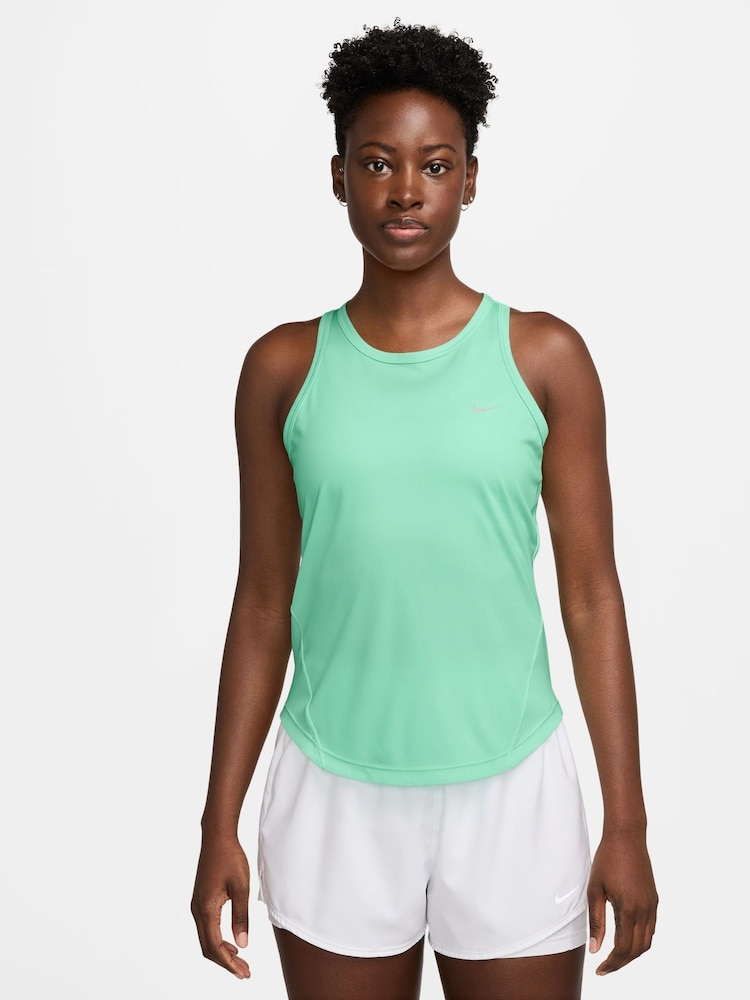 Nike Green Tempo Dri-FIT Running Tank Top - Image 1 of 3