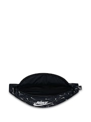 Nike Black Airbrush Logo Heritage Wasitpack - Image 4 of 7