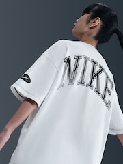 Nike White Sportswear Short Sleeve T-Shirt - Image 5 of 5