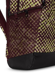 Nike Burgundy Crush All Over Print Brasilia Backpack - Image 3 of 11