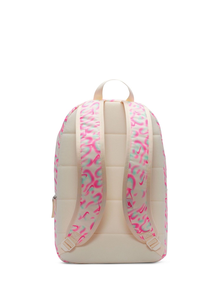 Nike Sail Cream Airbrush Logo Heritage Backpack - Image 2 of 8