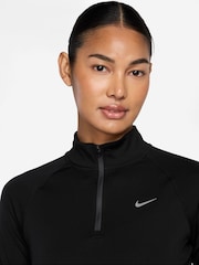 Nike Black Tempo Dri-FIT 1/2-Zip Running Top - Image 3 of 3