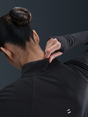 Nike Black Tempo Dri-FIT 1/2-Zip Running Top - Image 5 of 6