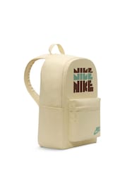 Nike Brown Retro Logo Heritage Backpack - Image 3 of 7