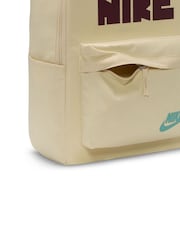 Nike Brown Retro Logo Heritage Backpack - Image 5 of 7
