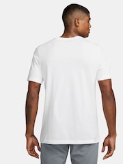 Nike White Dri-FIT Pro Training T-Shirt - Image 2 of 3