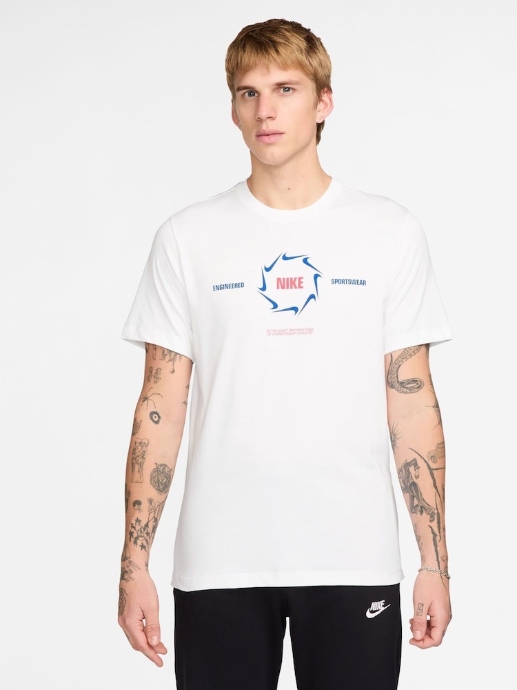Nike White T-Shirt - Image 1 of 3