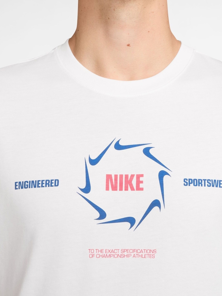Nike White T-Shirt - Image 3 of 3