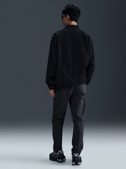 Nike Grey/Black Tech Woven Joggers - Image 2 of 5