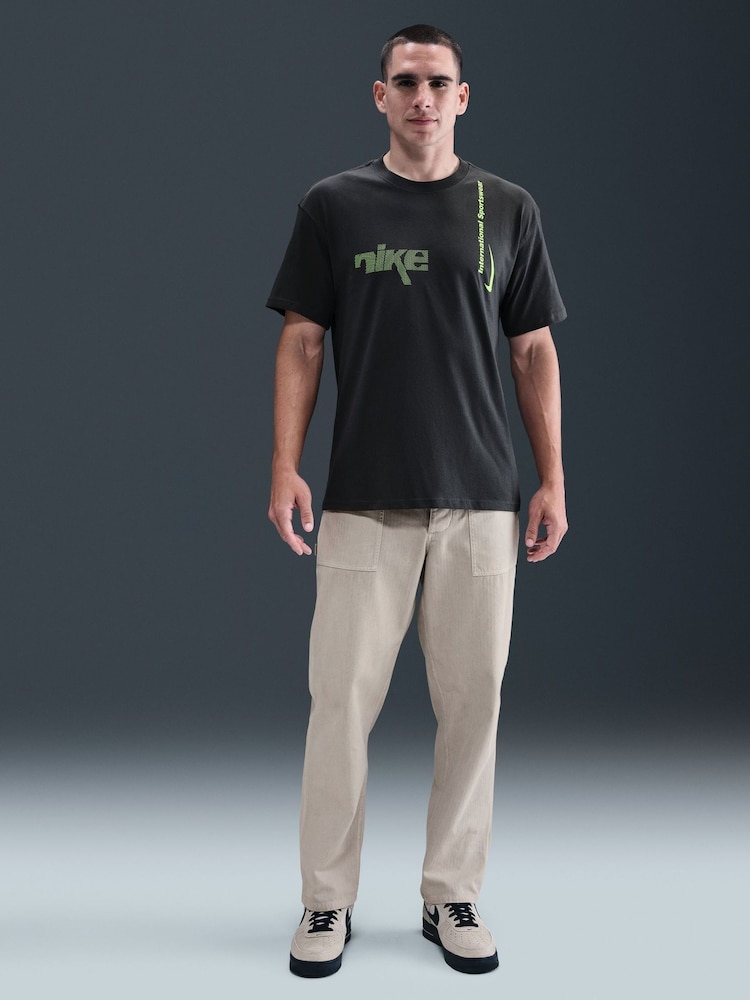 Nike Anthracite Grey Swoosh Sport T-Shirt - Image 1 of 5