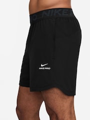 Nike Black Pro Training 6 inch Dri-FIT Shorts - Image 3 of 4