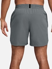Nike Smoke Grey Pro Training 6 inch Dri-FIT Shorts - Image 2 of 4