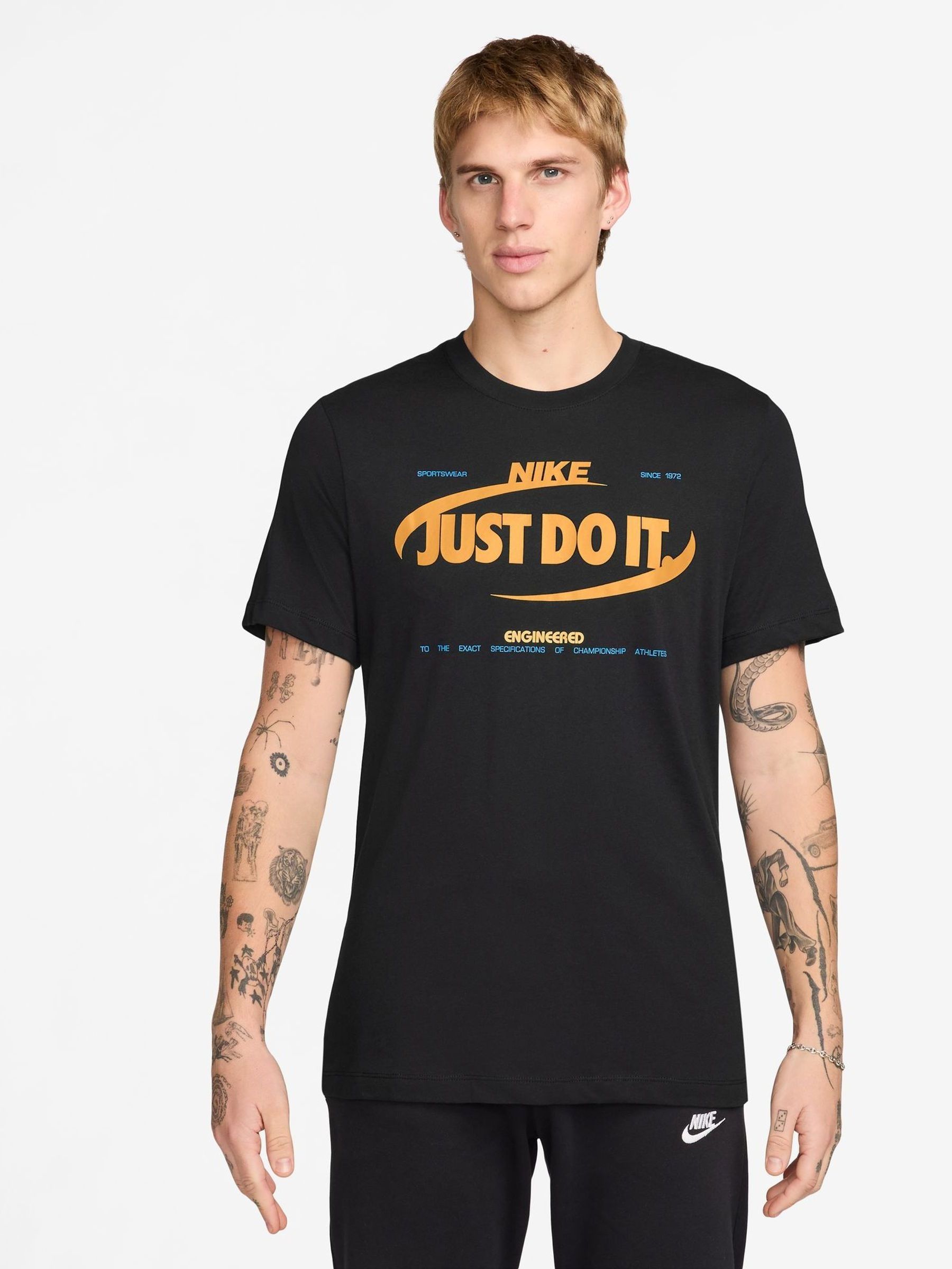 just do it black nike shirt