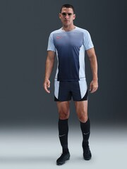 Nike Blue Tint Strike+ Dri-FIT Short Sleeve Football Top - Image 1 of 5