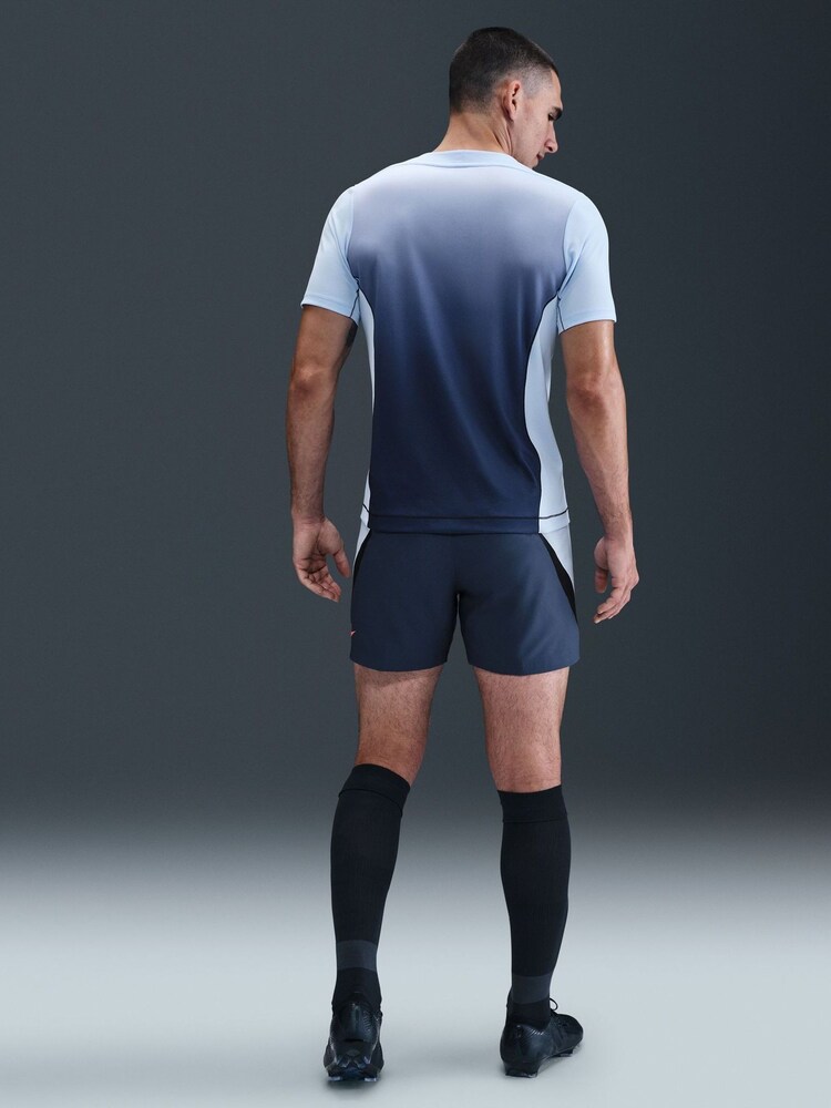 Nike Blue Tint Strike+ Dri-FIT Short Sleeve Football Top - Image 2 of 5