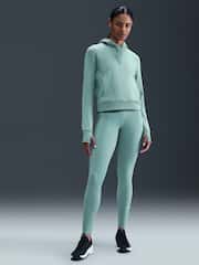 Nike Green One High Waisted Full Length Leggings - Image 4 of 6