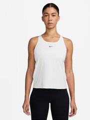 Nike White Pro Dri-FIT Tank Vest Top - Image 1 of 3