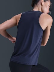 Nike Blue One Classic Dri-FIT Tank Top - Image 4 of 8